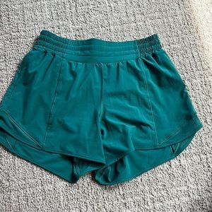 Lululemon hotty hot high rise shorts